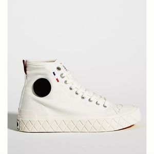 Palladium Palla Canvas Mid Sneakers - white